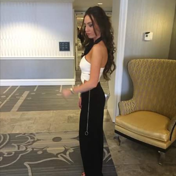 High waisted black pants - Picture 2 of 2